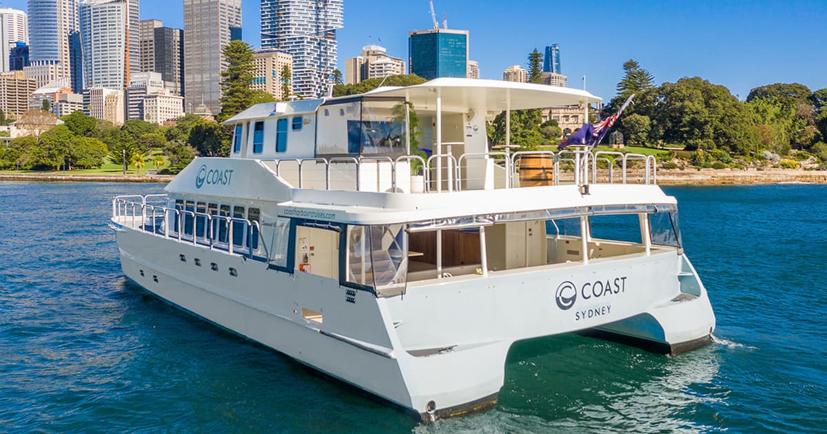 Coast Cruises — boat function venue in Rozelle, Sydney