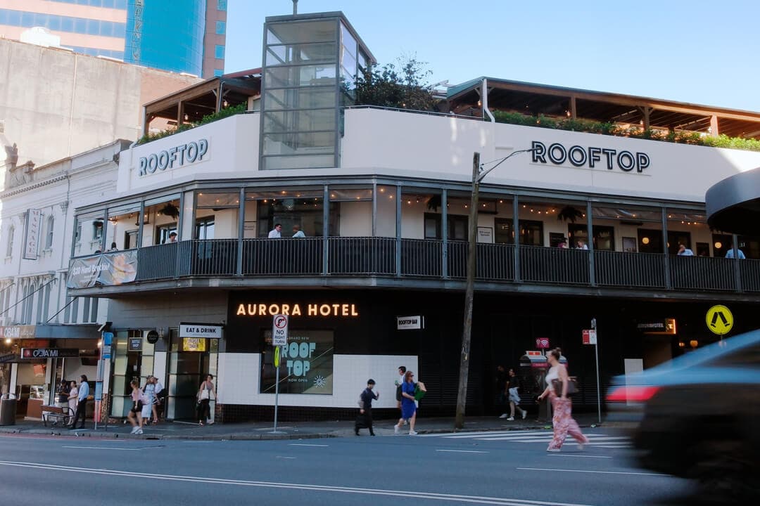 Aurora Rooftop Hotel — rooftop in Surry Hills, Sydney