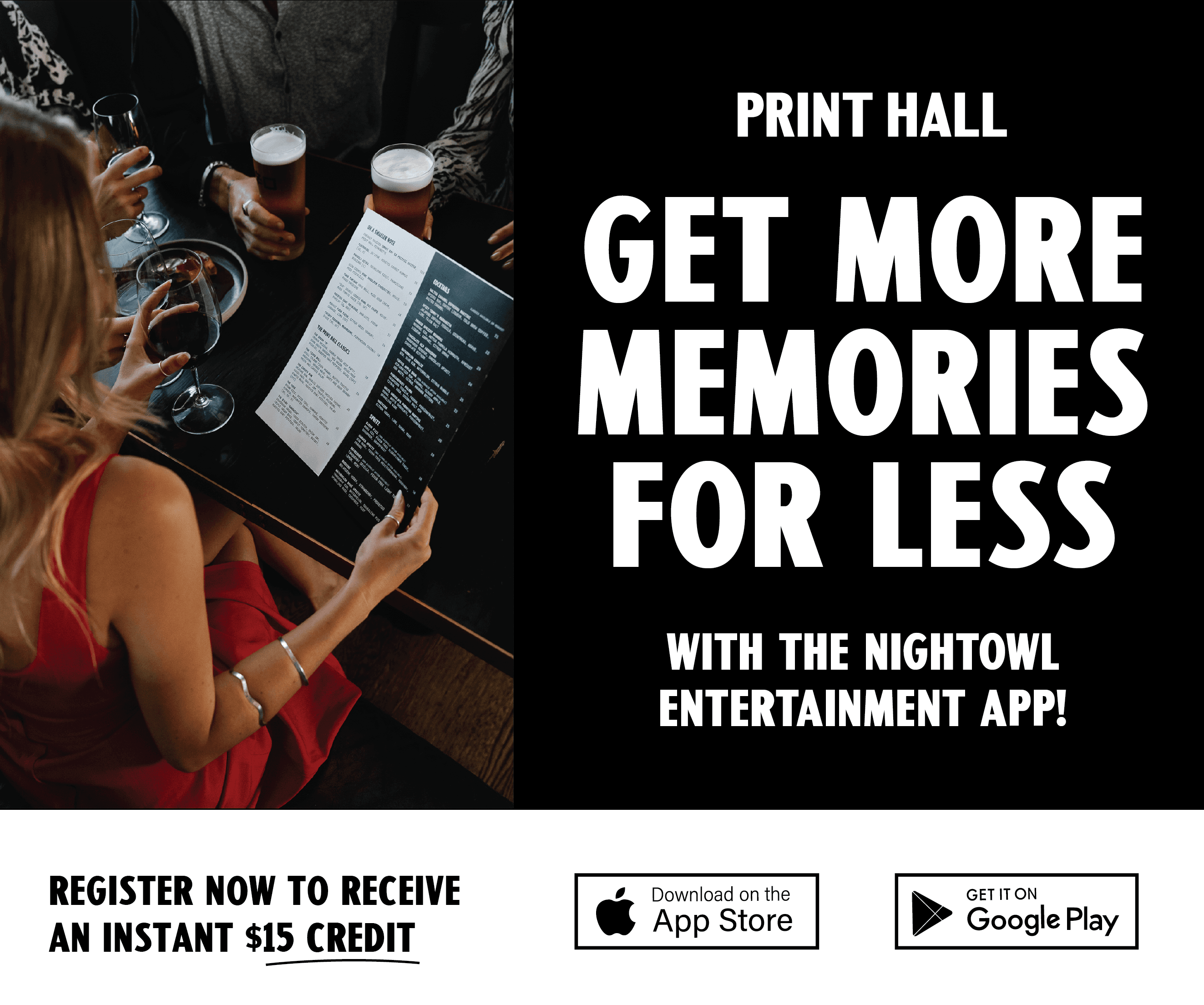 Print Hall — bar in Perth