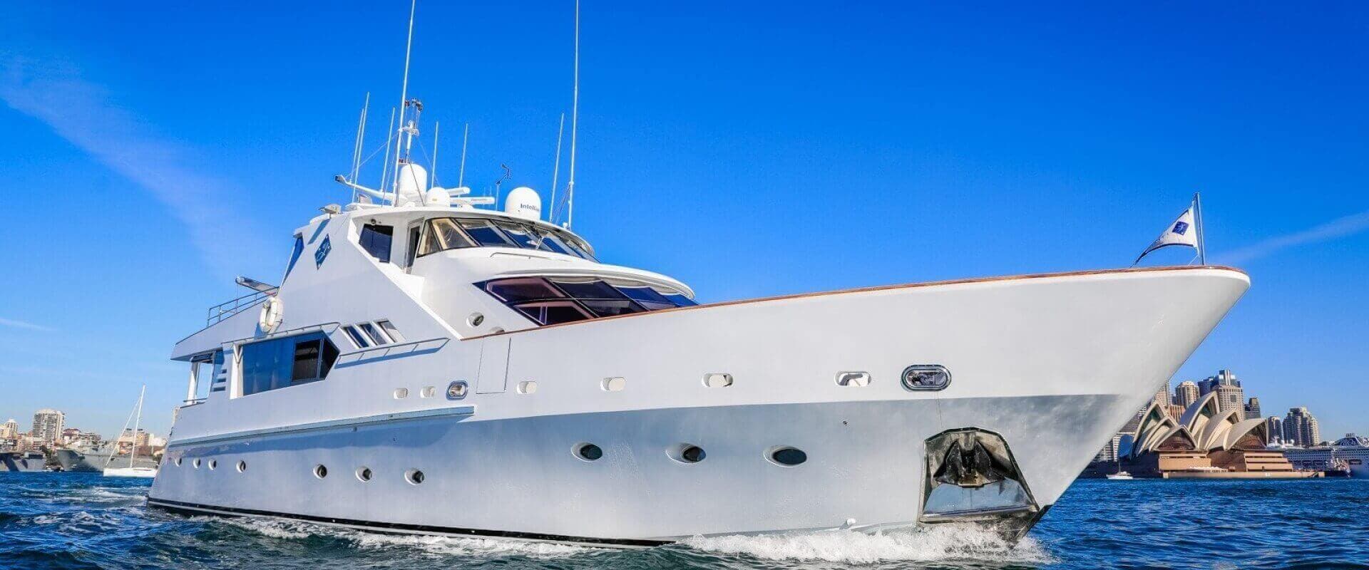 Galaxy Superyacht Charters — boat function venue in Pyrmont, Sydney