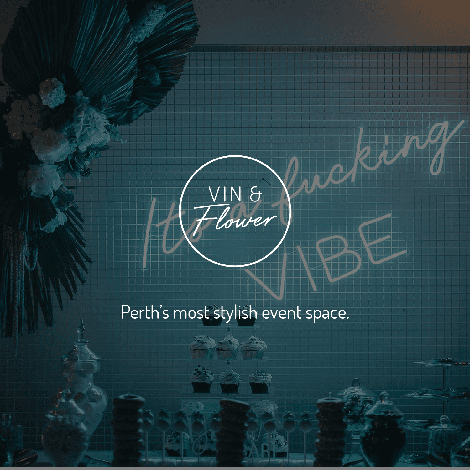 Vin & Flower — blank canvas space in Northbridge, Perth